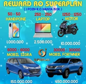 SuperPlan – Bonus Besar, Modal Ringan, dan Produk Premium