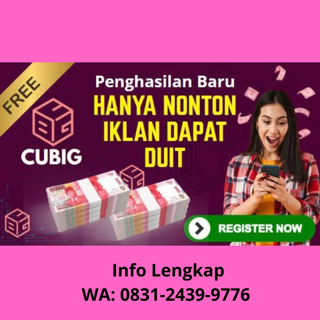 CUBIG CLUB – Gaya Baru Dapat Dollar dari Nonton Iklan
